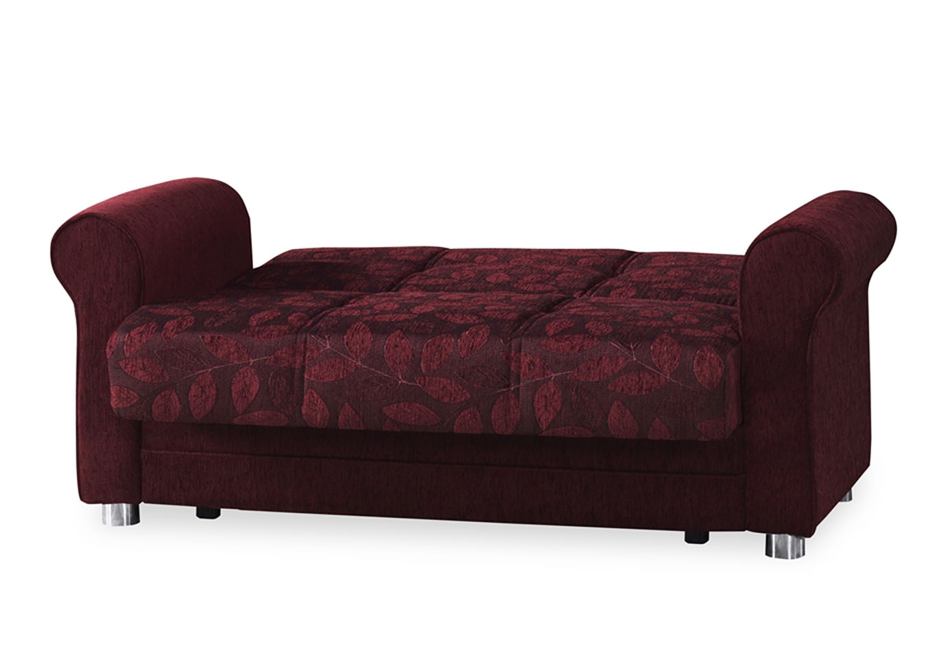 Rio Grande Burgundy Chenille Love Seat,Ottomanson (Previously Casamode)